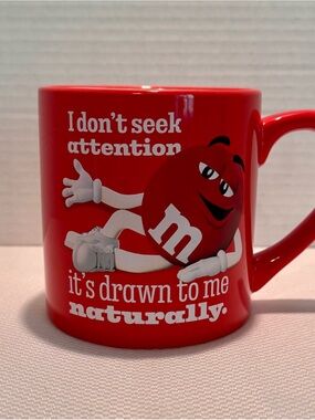 M&M’s Funny Red Character Coffee Mug
